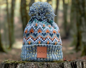 Wild swimming winter hat for women - wild swimming beanie hat - wild swimming gift - gift for wild swim - wild hat - gift wild swimming