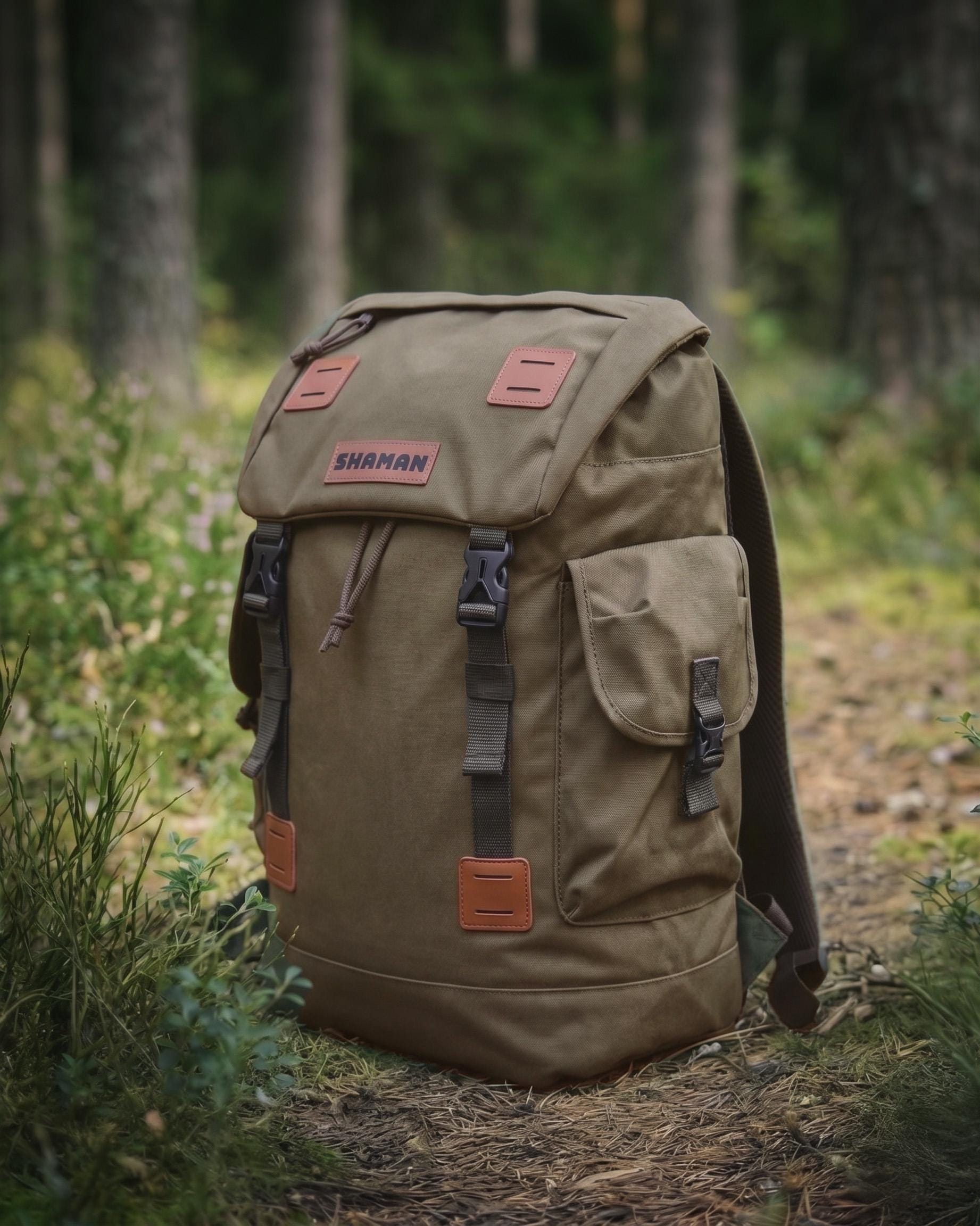Adventure Backpack - Military Green Backpack - Backpack for Explorer ...