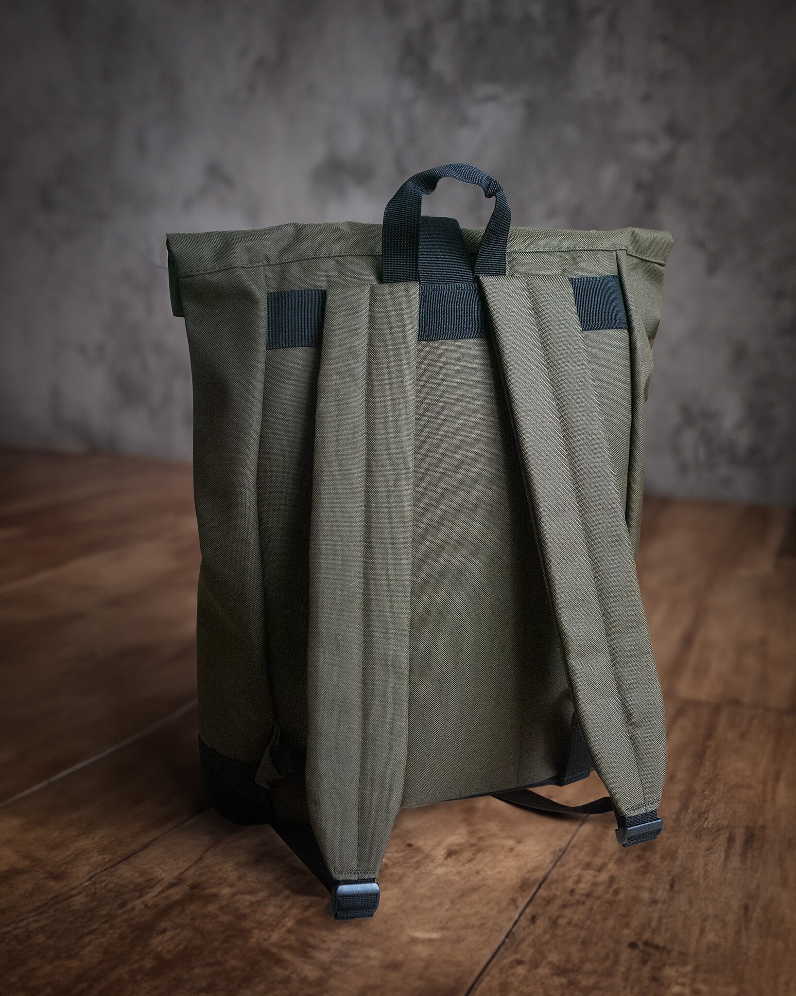 Women Rucksack in Camel Colour - Roll-top Rucksack for Everyday ...