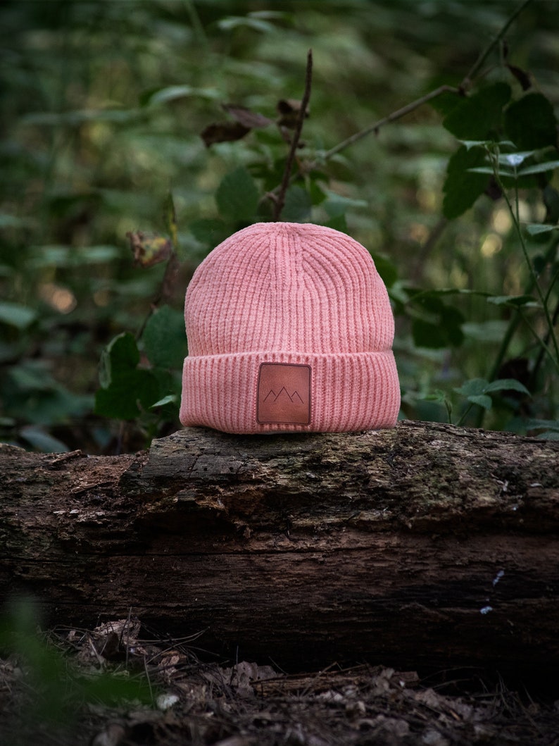 Gorro de primavera rosa / gorro de mujer / gorro ecológico para aventuras de primavera verano imagen 8