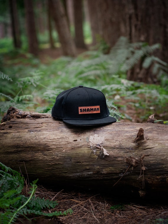 Black Adventure Snap Back Snap Back Hat Hiking Camping Snap