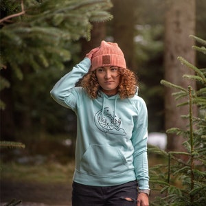 Gorro de primavera rosa / gorro de mujer / gorro ecológico para aventuras de primavera verano imagen 3