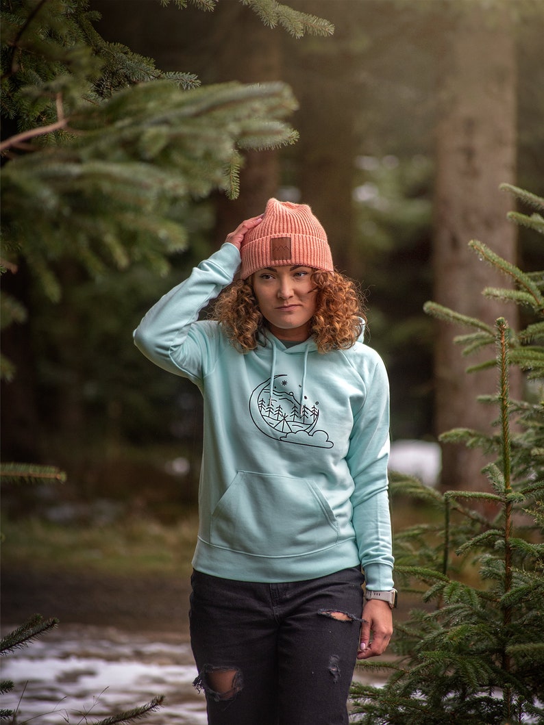 Gorro de primavera rosa / gorro de mujer / gorro ecológico para aventuras de primavera verano imagen 3