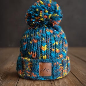 Gorro de invierno para los forasteros / Cálido, elegante y sostenible / Gorro reciclado / colorido / Gorro suave y acogedor