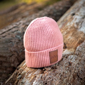 Gorro de primavera rosa / gorro de mujer / gorro ecológico para aventuras de primavera verano imagen 4