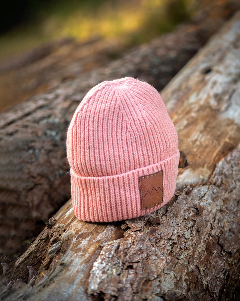 Gorro de primavera rosa / gorro de mujer / gorro ecológico para aventuras de primavera verano imagen 4