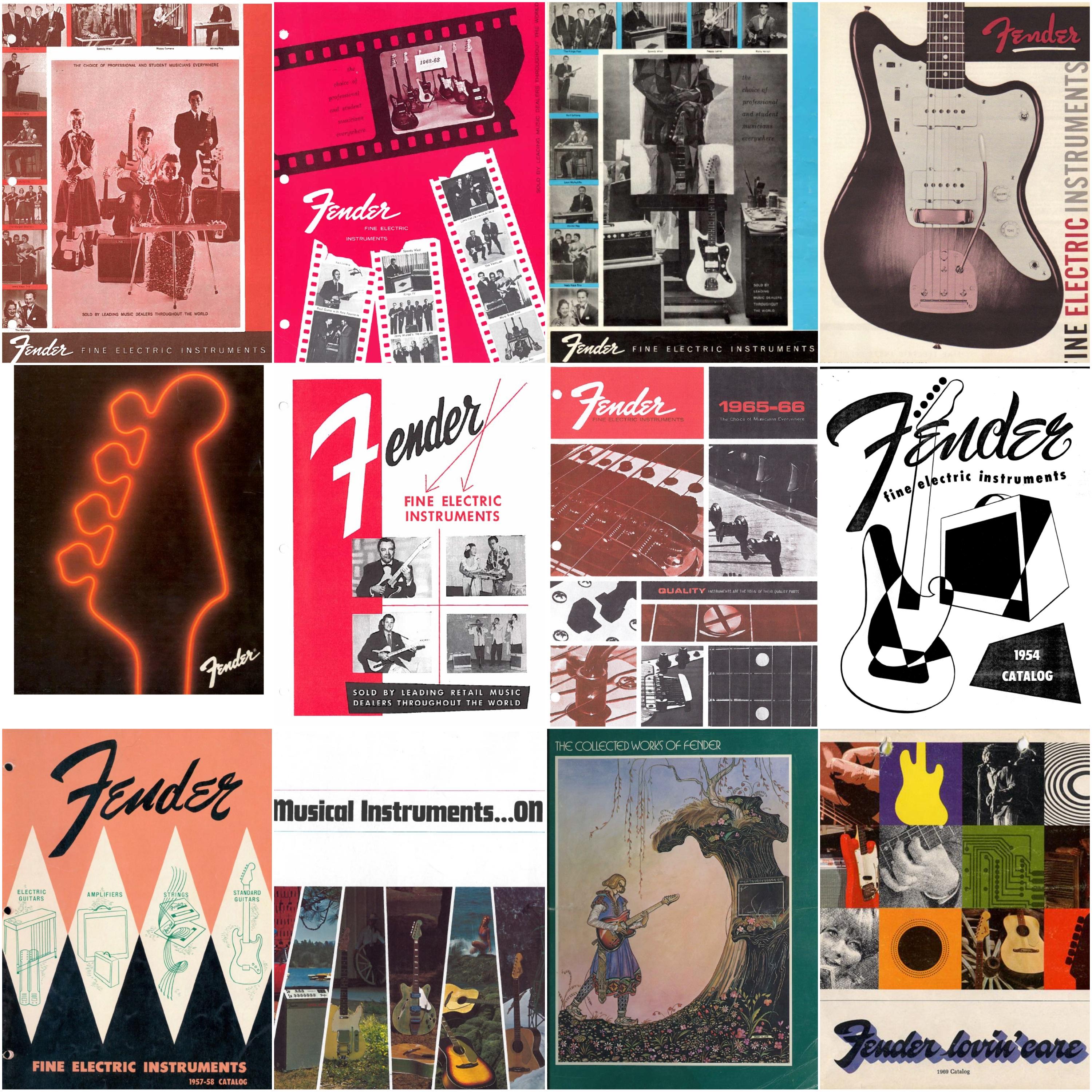 趣味 Vintage 1970 Fender Full Lineup Catalog 趣味 Vintage 1970 Fender Full Lineup Catalog 趣味 Vintage