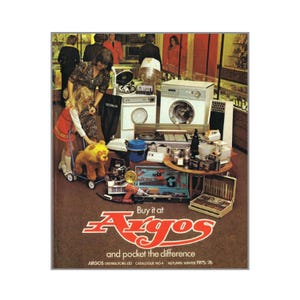 ARGOS Catalogue 1975 to 1976 U.K Edition Nostalgia Fashion Design Retro Vintage Reference - Full Digital Scan PDF E-Book 93 Pages Download