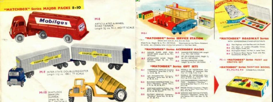 Matchbox Pdf MATCHBOX Lesney 1962 Catalogue - Diecast Cars Retro Toy Collectors ...