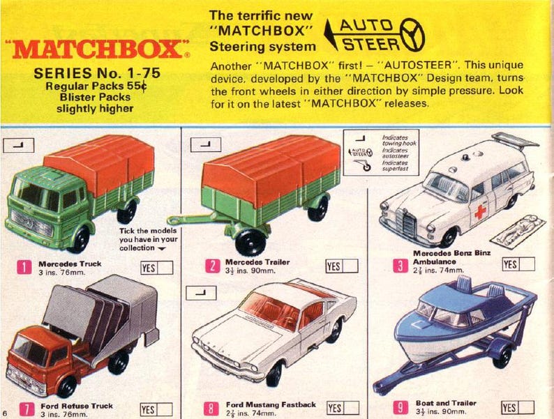 Matchbox Pdf MATCHBOX Lesney 1969 Catalogue 49x Pages USA Collectors - Second ...