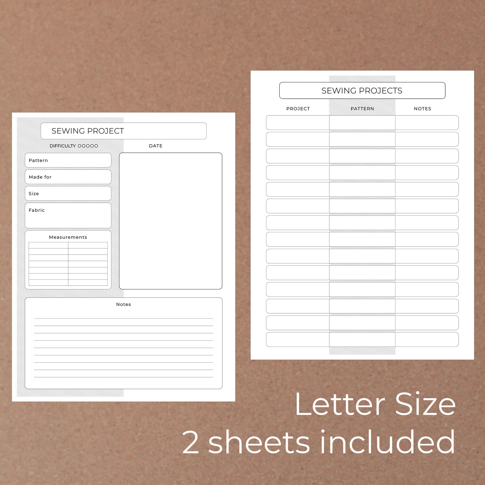 Printable Sewing Project Planner | Organize Your 2026 Projects Today - Etsy