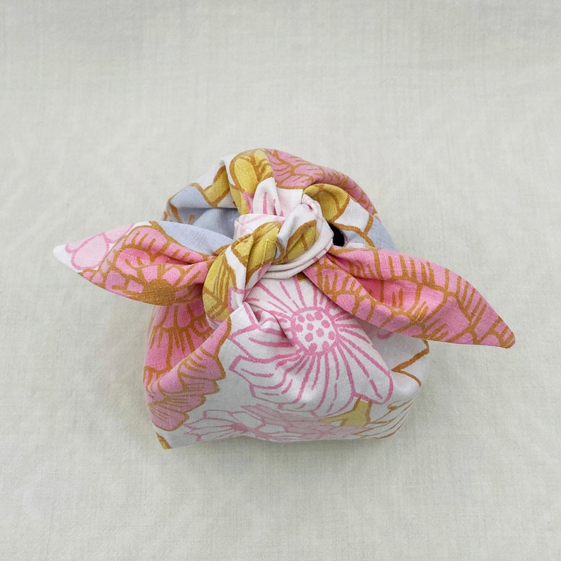 Small Gift Bag With a Bow PDF Sewing Pattern & Tutorial 3 Etsy