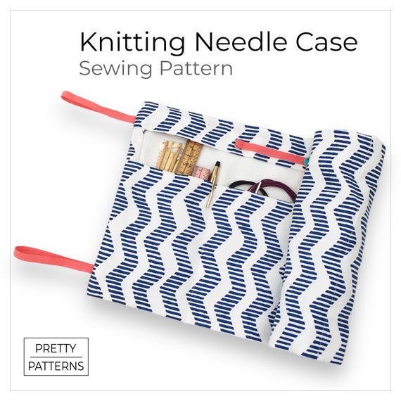 Knitting Needle Case Pattern, Double Pointed Needle Case Sewing