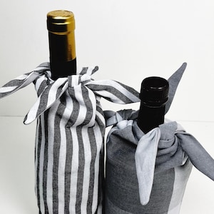 Wine and Bottle Gift Bag Sewing Pattern | Easy Tutorial for Reusable Bags, Ideal for Liquor Bottles and Hostess Gifts for Easter