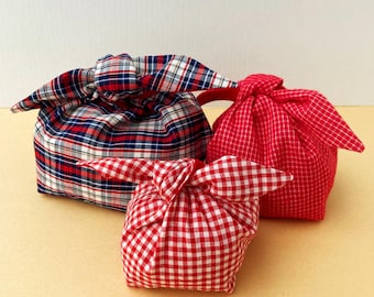 Small Bow Bag Sewing Pattern: Reusable Tie Bags (Digital Download)