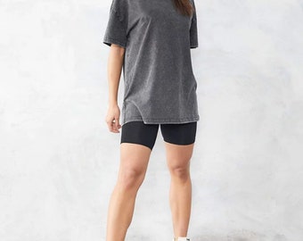 Unisex Mineral Wash T-Shirt - Vintage Style Acid Wash Tee