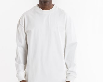 plain white long sleeve