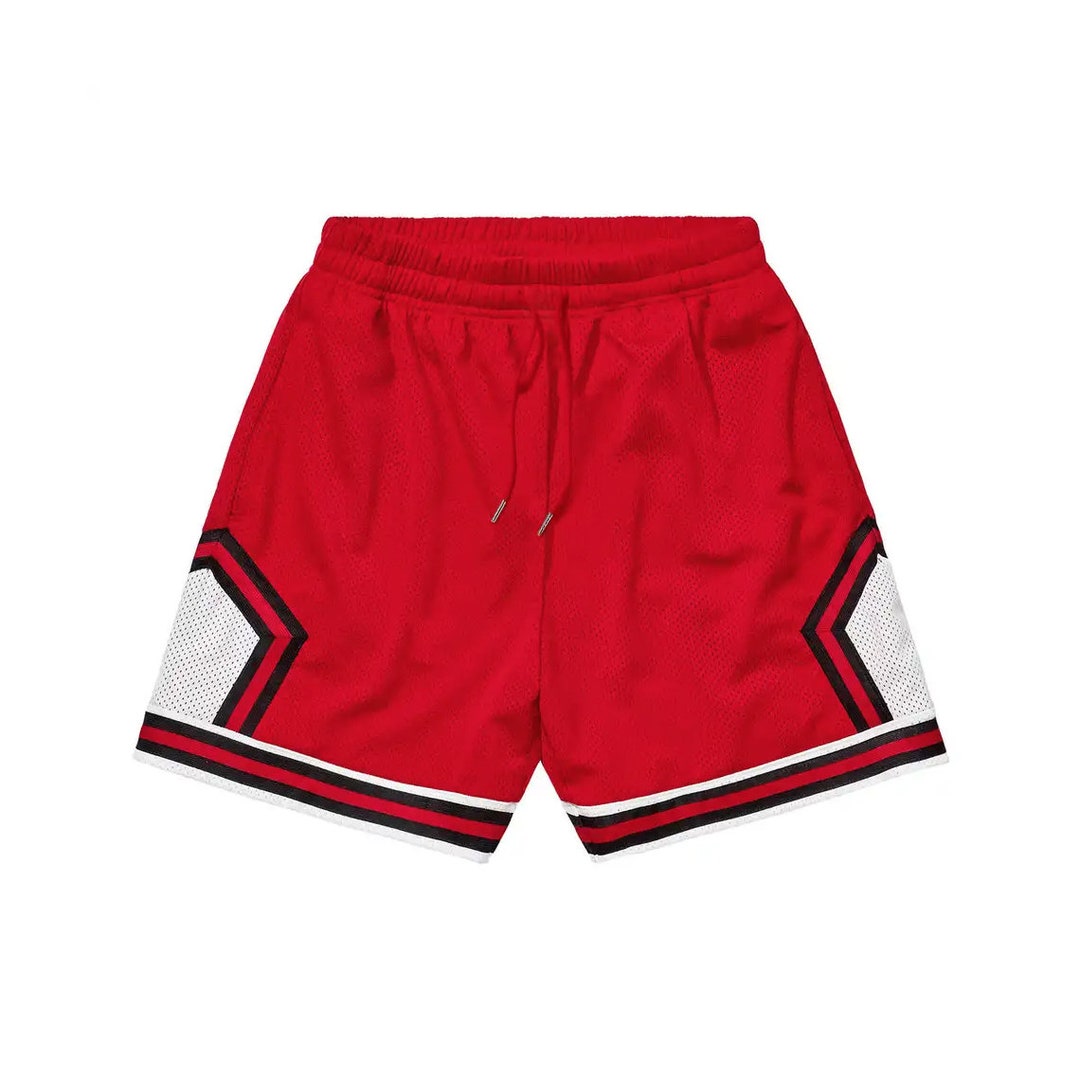 Mesh shorts and basketball tee set
