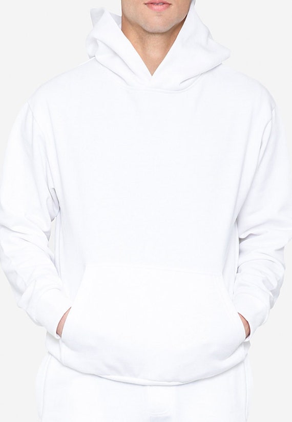 blank polyester/cotton baseball hoodie for men