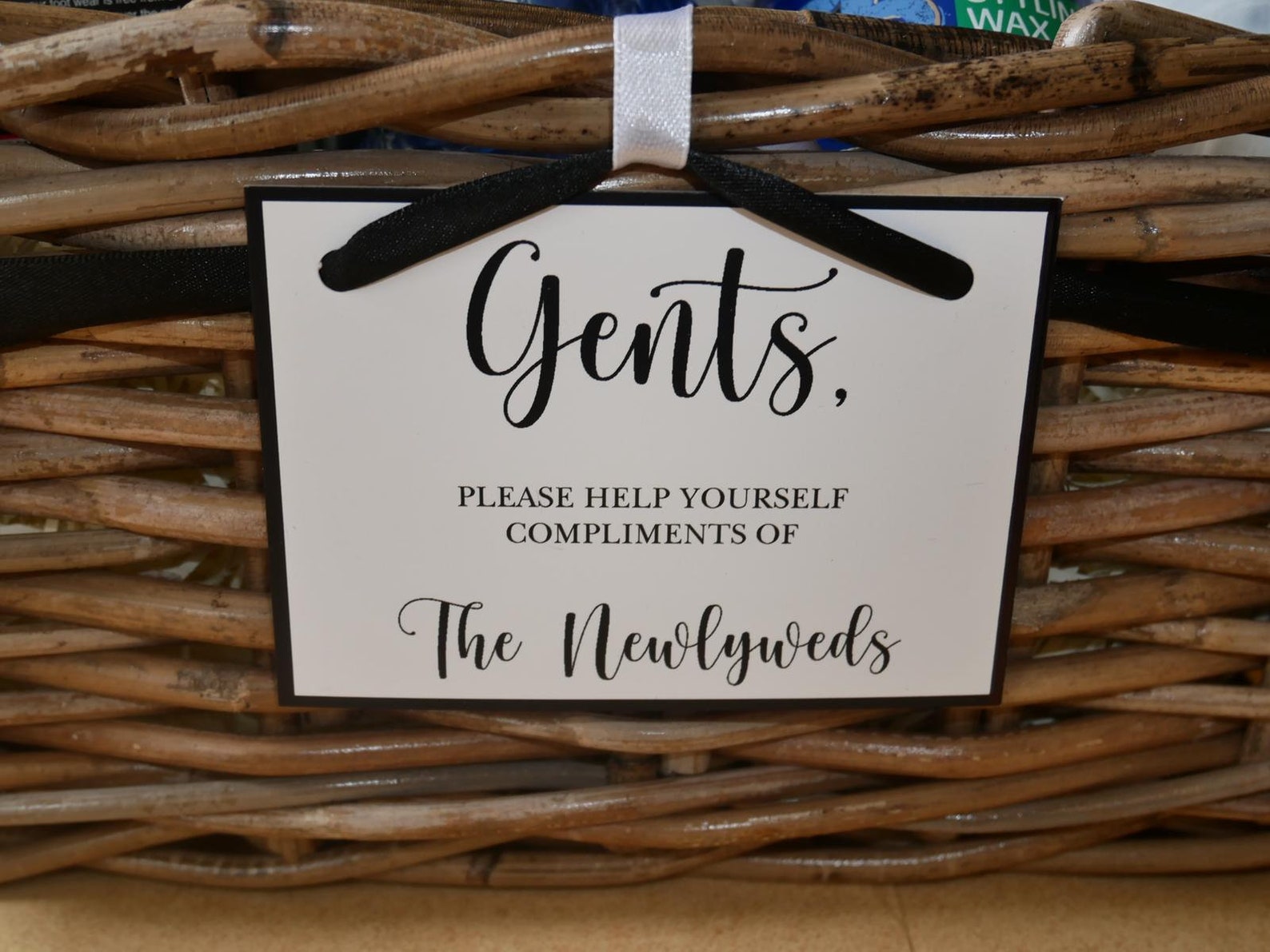 Wedding Bathroom Baskets Etsy