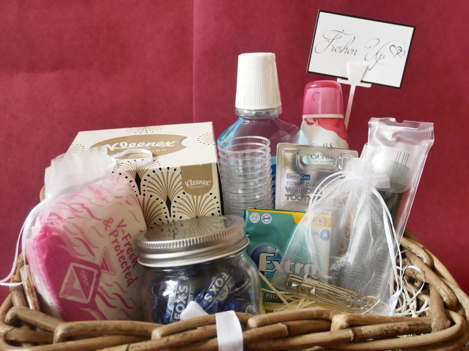 Wedding Bathroom Baskets Etsy Canada