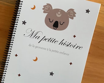 Mom & Dad - Pregnancy and Baby Album Ma Petite Histoire - koala cover