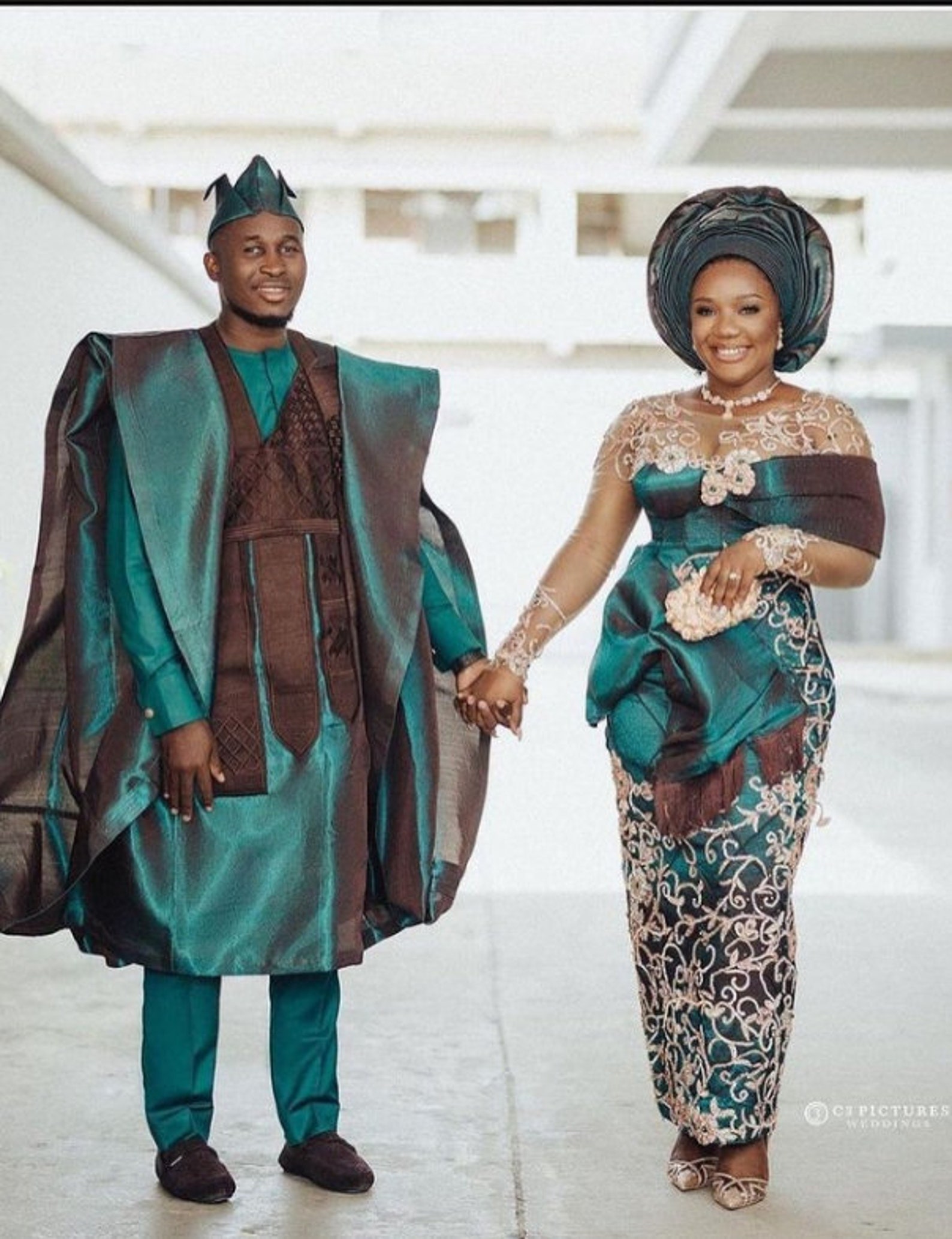 African Couples Outfits Aso oke Two Tone Yoruba Wedding Etsy african-couples-outfits-aso-oke-two-tone-yoruba-wedding-etsy