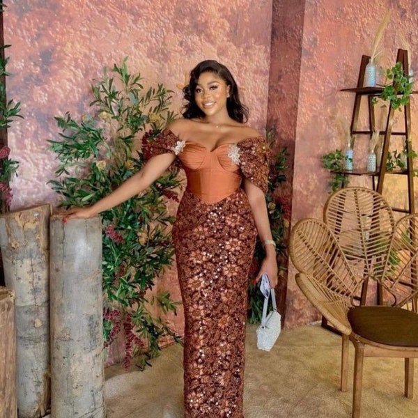 Corset Nigerian Dress - Etsy