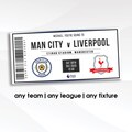Personalised Football Match Ticket: Sports Gift Voucher product logo