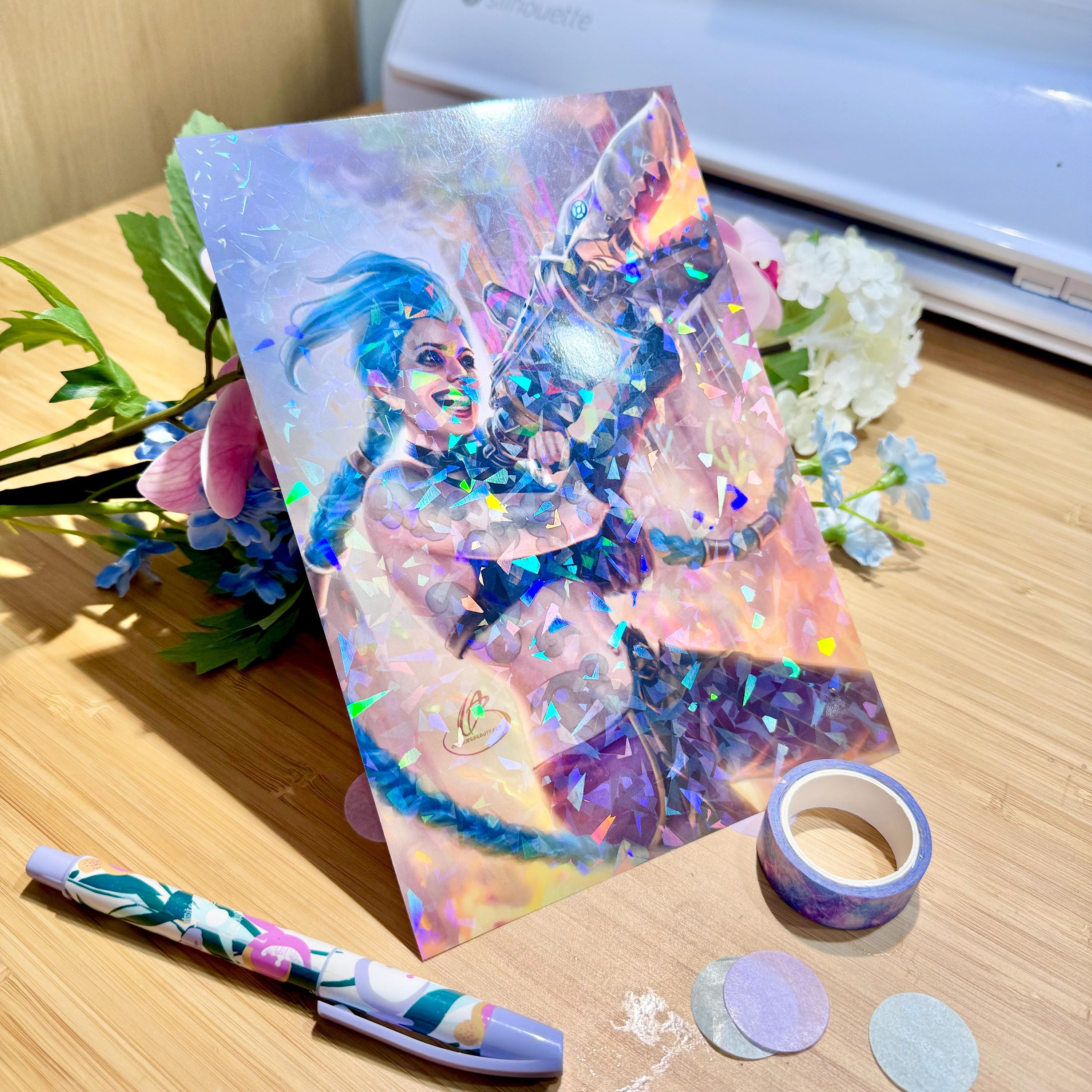 Jinx Arcane Fan Art Print: League of Legends Gamer Gift - Etsy