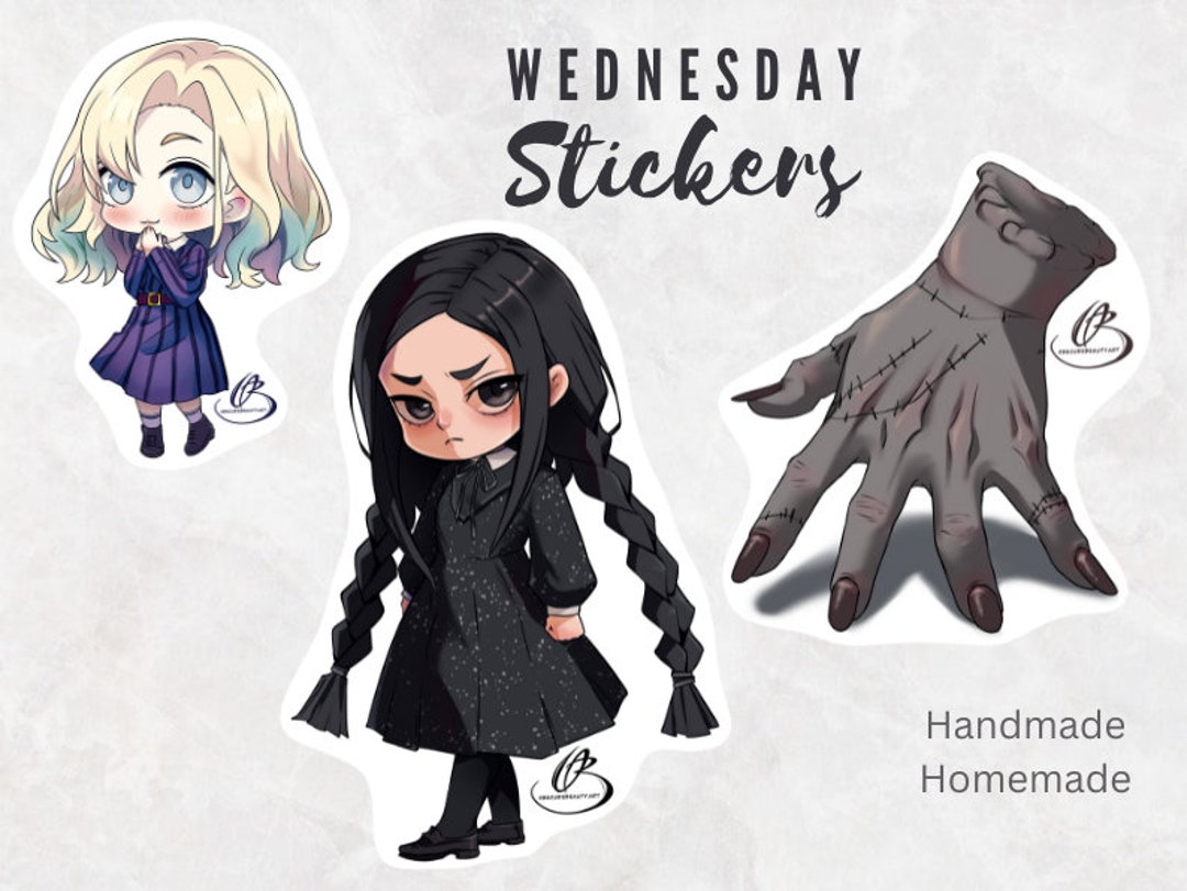 Anime Avatar Maker ASMR (Wednesday characters Wednesday Addams and Enid  Sinclair) #3 #anime #dressup 