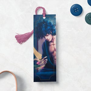 Morpheus, Dream of the Endless Lesezeichen, Fanart vom Sandmann Comic, Buchgeschenk & Accessoire