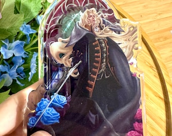 Alucard Acryl-Aufsteller: Castlevania Fan Art, Gamer Geschenk