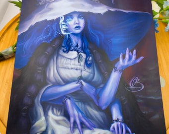 Ranni the Witch Elden Ring Poster: Fantasy Gaming Wall Art Print Gift