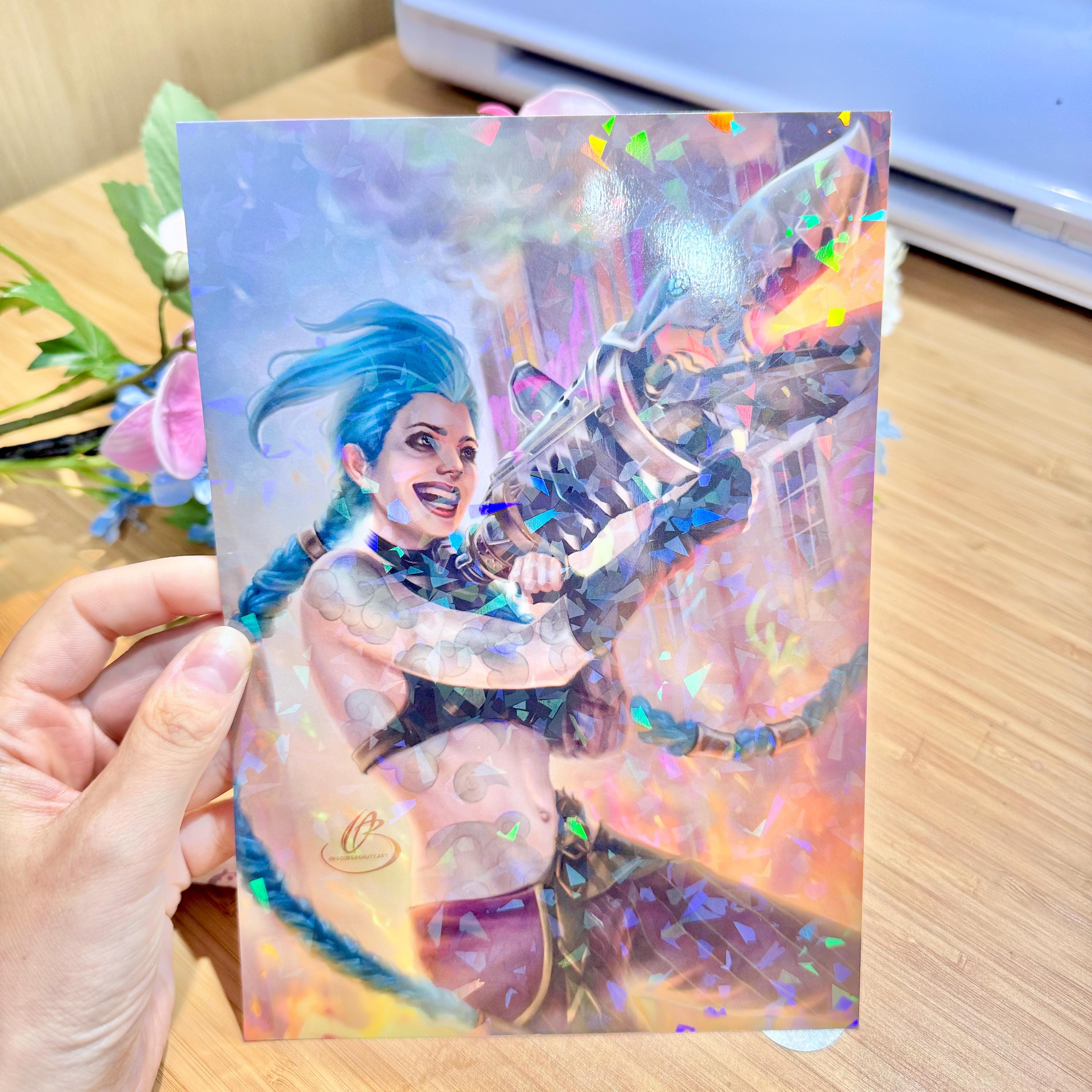Jinx Arcane Fan Art Print League Of Legends Gamer Gift Etsy jinx-arcane-fan-art-print-league-of-legends-gamer-gift-etsy