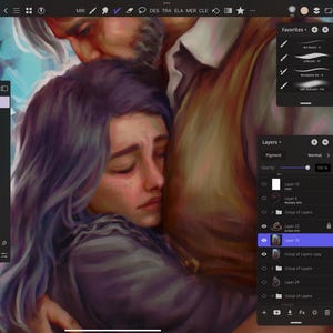 Alicia and Renoir "Lights On" Poster, Clair Obscur: Expedition 33 Game Art Print. Gamer Gift and Merch.