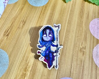 Viktor LoL Holz Pin: Arcane inspiriert League of Legends Merch