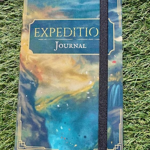 Expedition 33 Paintress Notebook - Clair Obscur Art Lined A5 Leatherette Journal. Gamer Gift for Birthday Geek Lovers