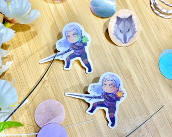 Geralt of Rivia (The Witcher) Pin Badge, Resin Pin, Shrink Plastic, Resin Art, Small Gifts, Handmade Pin, Illustrated Jewelry