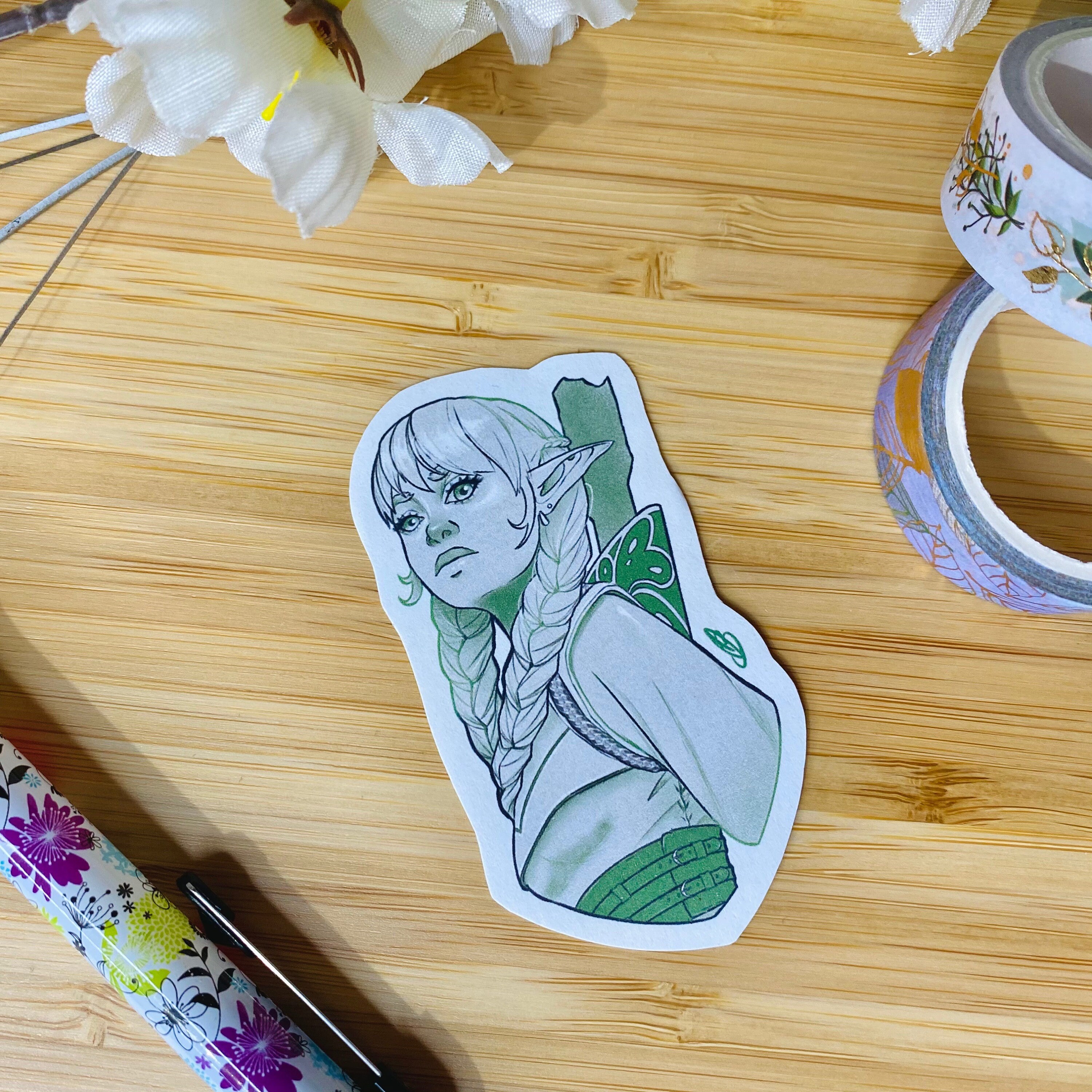 Dungeons and Dragons Character Stickers DnD party sticker | Etsy