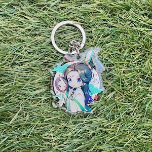 Shi Qingxuan Wind Master Merch TGCF Anime Acrylic Charm Danmei Keychain Manhua Accessory BL Heaven Official Art Fan Lover Gift