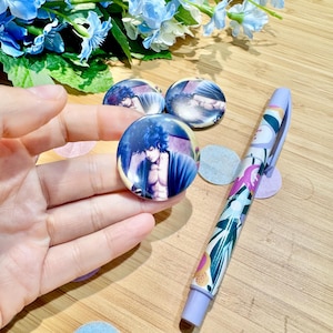 Dream of the Endless Badge, The Sandman Morpheus inspired Button Gift, Comic Fanart Pin
