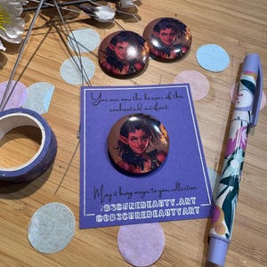 Badge Karlach, produits dérivés inspirés de Baldur's Gate 3, art de fan de jeu, épinglette cadeau BG3
