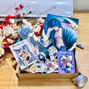 Sandman Mystery Gift Box: Handmade Art Prints, Pins & Stickers