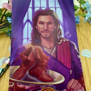 Gale BG3 Funny Art Print: Gamer Gift, Tabletop RPG Decor (A5)