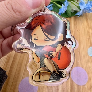Ellie Acrylic Keychain: The Last of Us Gamer Gift