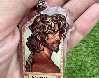 Odysseus Keychain: Greek Mythology Art, Homer's Odyssey Keepsake