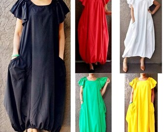 balloon style dress
