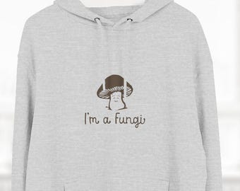 Sudadera con capucha con ilustración de hongos, sudadera con gráfico de hongos