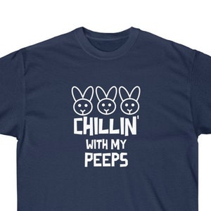 友達とくつろごうTシャツ、イースターバニーTシャツ、お父さんへのイースターギフト、ティーン向けイースターバスケットギフト